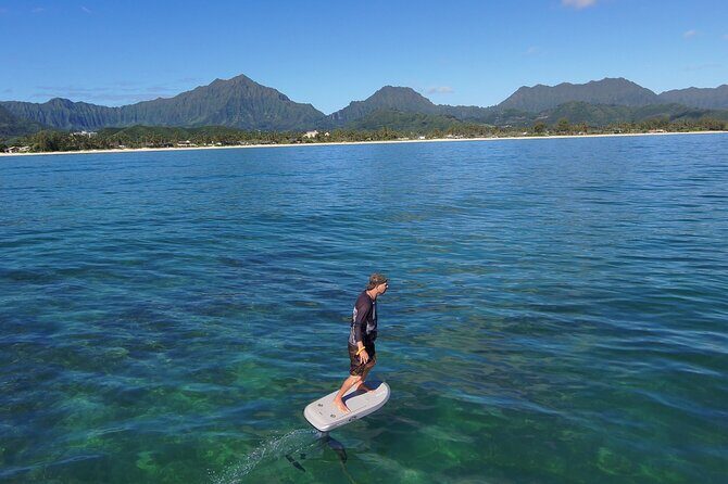 #1 eFoil 1.25 hr or 2 hr wing foil or windsurf or kayak lesson - Why the 2-way radio helmet makes learning faster (and calmer)