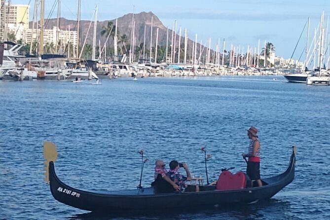 Aloha Gondola Cruise with Drinks & Pastries - Drinks, Pastries, and the Forever Lei Moment