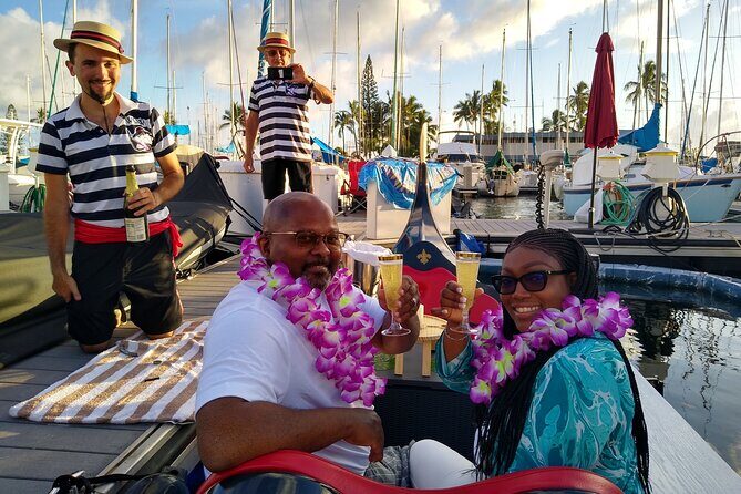 Aloha Gondola Cruise with Drinks & Pastries - The Small-Group Gondola Ride (Up to Four Passengers)