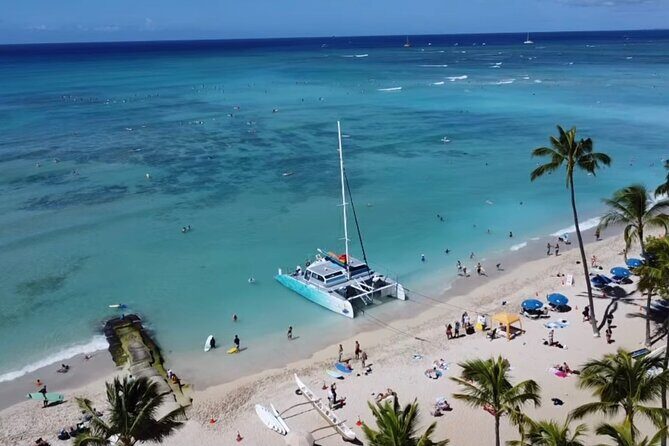 Board from Waikiki Beach for a scenic Sunset Sail on the Hāwea - Key things I’d circle on your plan
