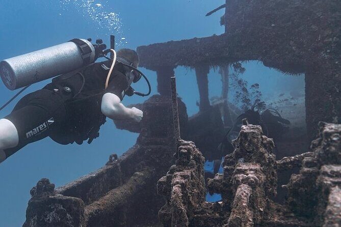 Certified Divers: Best 2-Tank Wrecks & Reef Boat Dive All Inclusive From Waikiki - Two tanks, two different kinds of underwater time
