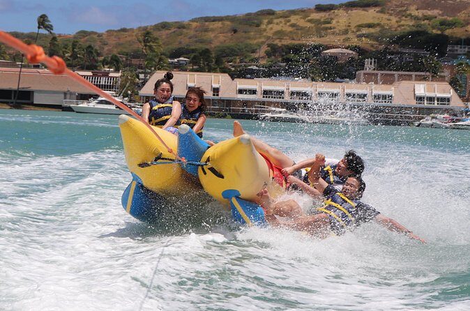 Combo Banana Boat Ride and Bumper Tube Ride in Hawaii - Who should book this combo (and who should pause)