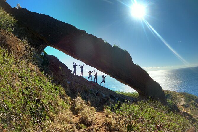 East Side Tour -Hike, Beach, Food, Photo - The Arch hike: medium effort, 30 minutes one way, and yes, beginner-friendly