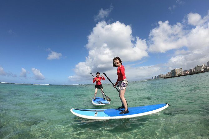 Family Stand Up Paddle Lesson with Waikiki Courtesy Shuttle - Getting There: The Yellow Surf School Bus and Waikiki Pickups