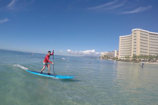 Family Stand Up Paddle Lesson with Waikiki Courtesy Shuttle - The Lesson in Motion: From Instructor Talk to First Steps on the Board
