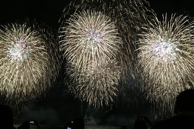 Friday Night Waikiki Fireworks Cruise - Hilton Hawaiian Village fireworks: the main event from the coast