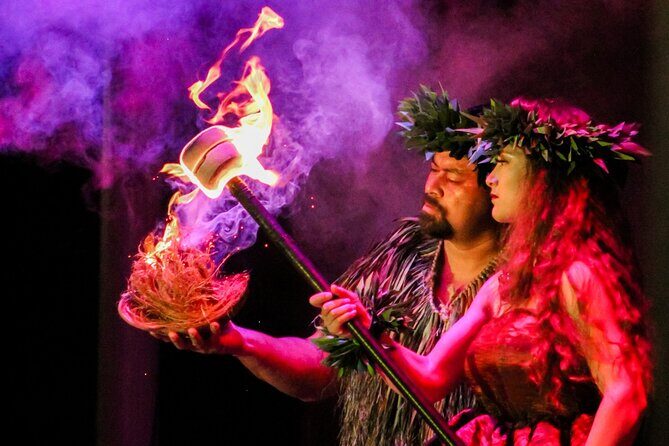 Honolulu: Ka Moana Lūʻau at Aloha Tower – Oceanfront Luau Show - The Polynesian Show: Fire Dance Is the Main Event