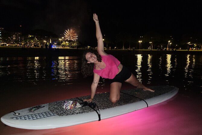 Night SUP Yoga and Fireworks at Magic Island - Key Points I Think Matter