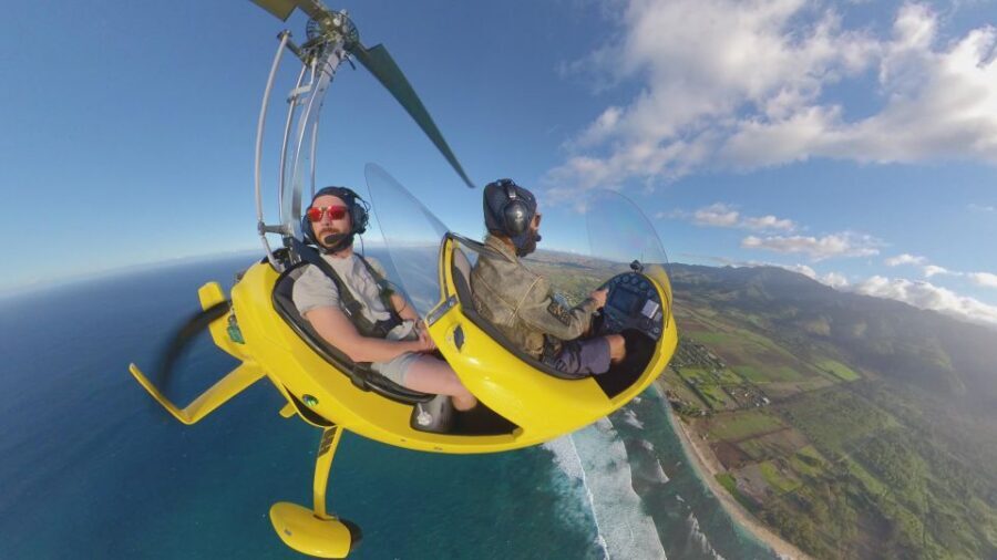 Oahu: Gyroplane Flight over North Shore of Oahu Hawaii - Key Gyroplane Flight Takeaways