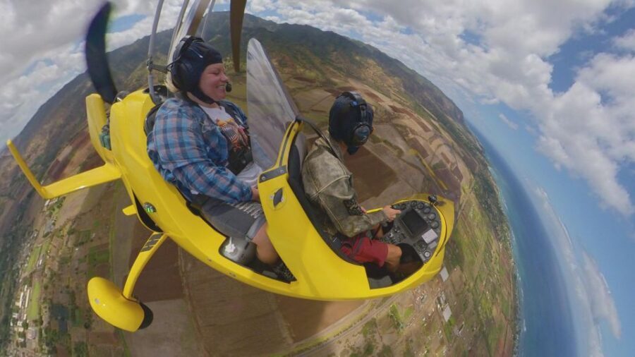 Oahu: Gyroplane Flight over North Shore of Oahu Hawaii - North Shore in the Air: Why This 30-Minute Flight Feels Longer