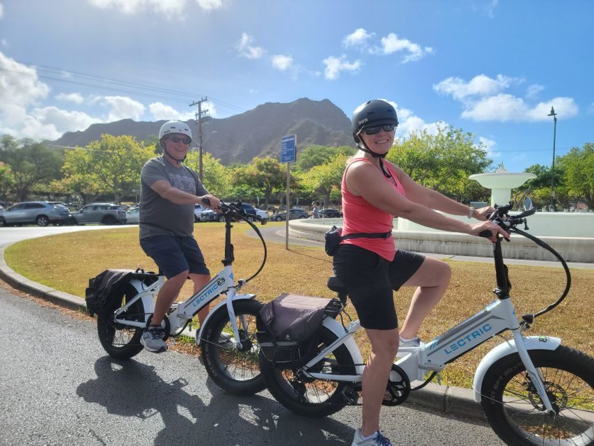 Oahu: Honolulu E-Bike Ride and Diamond Head Hike - What to Bring for a Hot, Sunny Honolulu Day