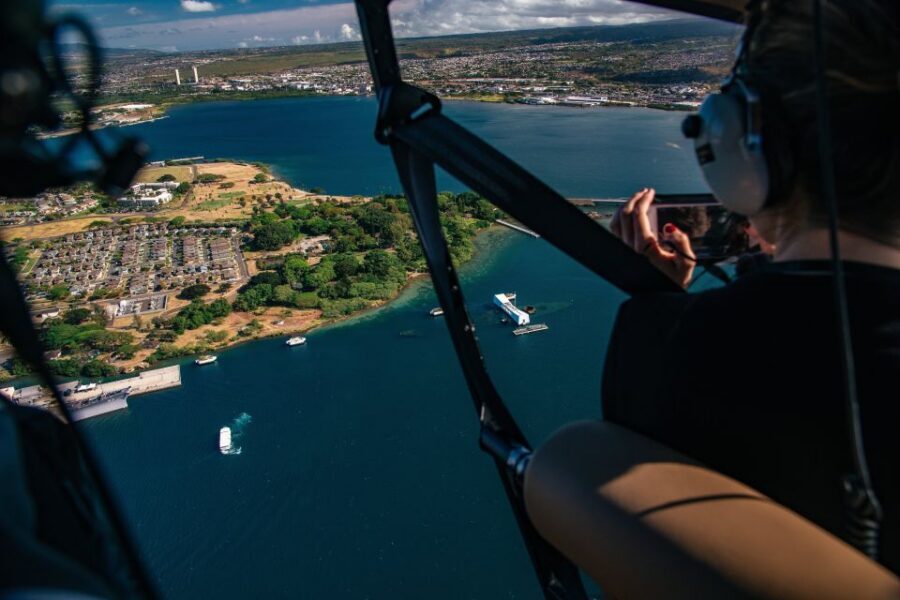 Oahu: Path to Pali 30-Minute Doors On or Off Helicopter Tour - Pearl Harbor and USS Arizona Memorial: History You Can’t Unsee