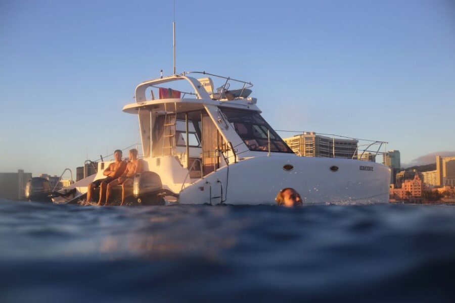 Oahu: Private Catamaran Sunset Cruise & Optional Snorkeling - FAQ
