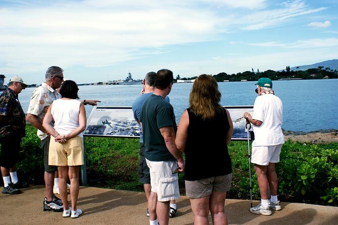 Pearl Harbor Self-Guided Multimedia and Virtual Reality Tours - Stop 2: USS Arizona Memorial viewing vs the boat shuttle reality