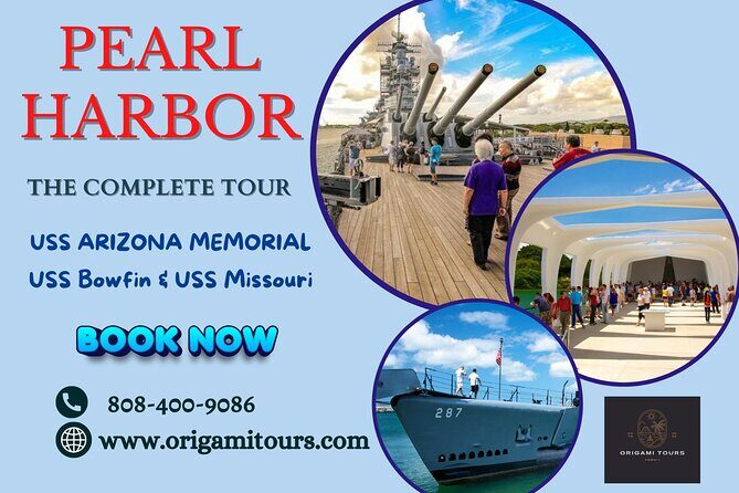 Pearl Harbor Tour with USS Arizona & Missouri Battleship - Hotel Pickup and the Morning Game Plan