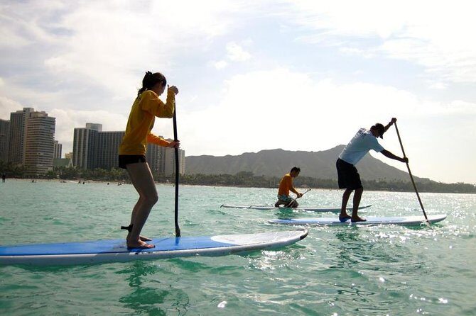 Private Group SUP Lessons by Waikiki Beachboys at the Royal - On-Land Basics That Actually Help You Stand Up