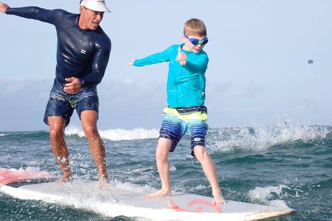 Private Kids Surfing Lessons - Photo Support and Family Memories: More Than Just Getting Up