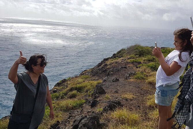 Private Oahu Circle Island Tour - Photos with Mokolii Island (Chinaman’s Hat) and Koolau Mountain views