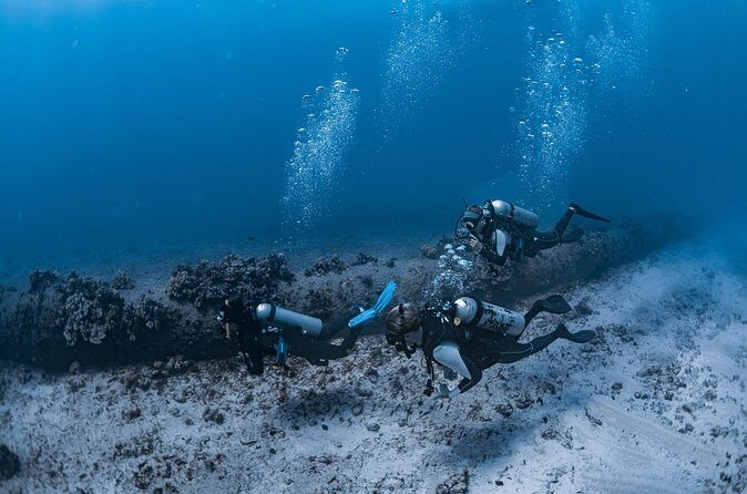 Scuba Dive at Electric Beach - After the water: snacks, rinsing gear, and action-camera photos/videos