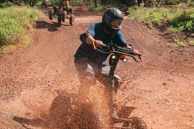 Stand Up ATV/Quad Jungle Trail Adventure - The EZRaider Controls: The “Segway Meets Scooter” Moment