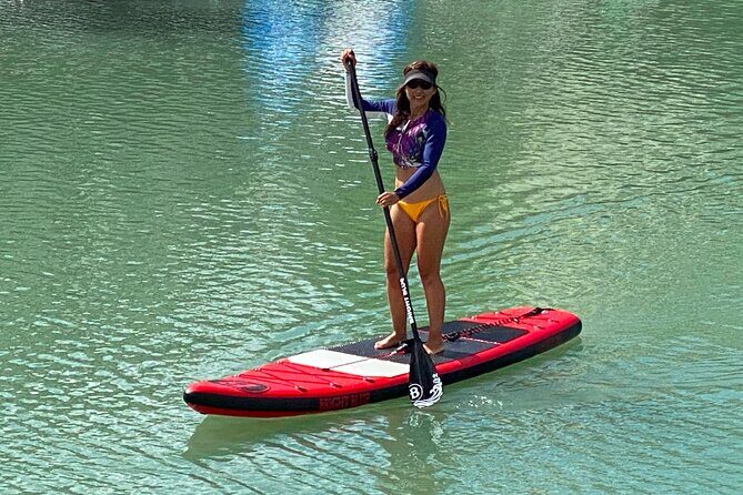 Stand Up Paddle Board Lessons - Instructors in the spotlight: Massimo and Max set the tone