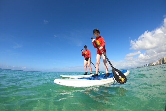 Stand Up Paddle Open Group Lesson with Waikiki Courtesy Shuttle - Sun, footwear, and comfort: small gear choices that change everything