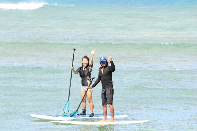Stand Up Paddle Open Group Lesson with Waikiki Courtesy Shuttle - Getting there: the yellow Surf School Bus and Waikiki pickup