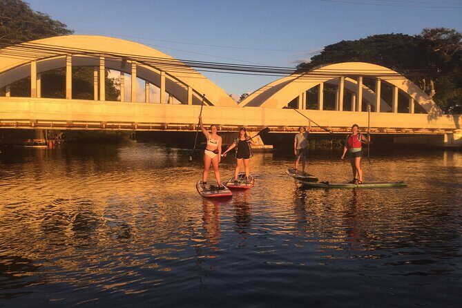 Sunset Stand Up Paddle with Photos and Turtles - Why Haleiwa’s Anahulu River Sunset Works So Well for SUP