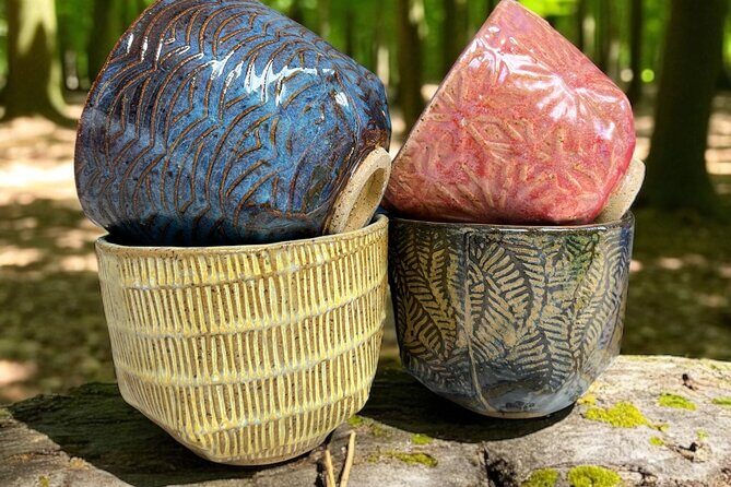 Two-hours handmade ceramic class, make your own souvenir Honolulu - Color Choice, Firing, and Getting Your Mug Home Safely