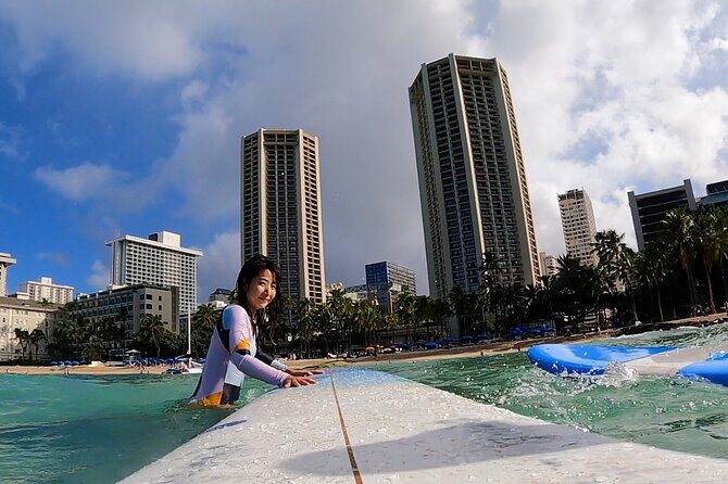Waikiki 2 Hours Private Guided Surf Lesson - Video and photos: capturing the first big wins