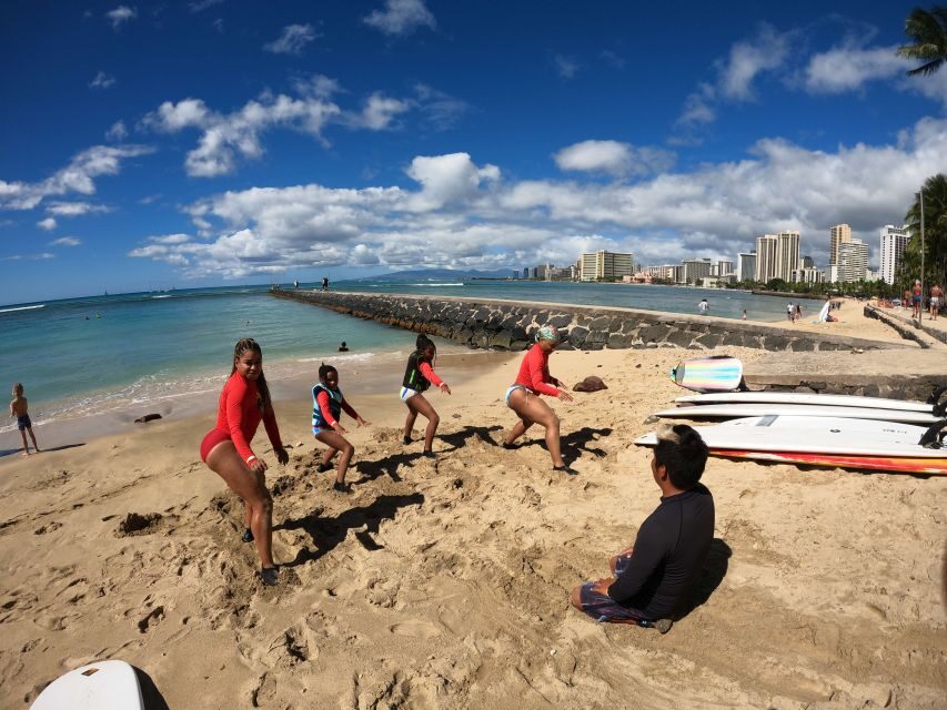 Waikiki: Family, Private, and Group Surfing Lessons - The 10-minute safety briefing that makes beginners feel calmer