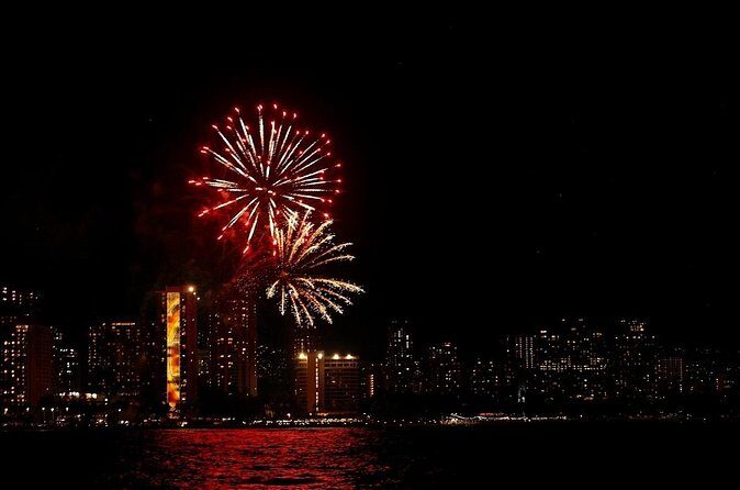Waikiki Friday Fireworks Boat Cruise from Oahu - Two levels of comfort: shaded cabin and open-air deck