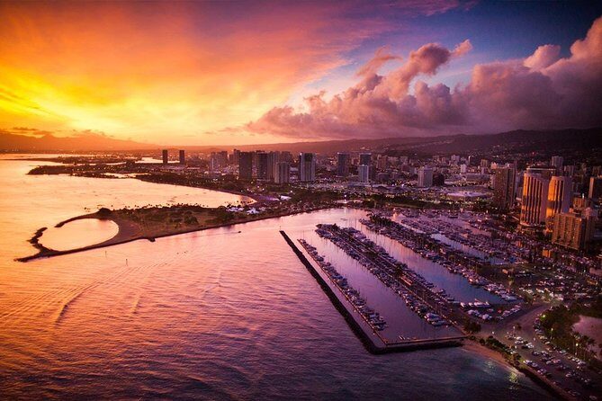 Waikiki Sunset - 50 Min Helicopter Tour - Doors Off or On - From Diamond Head to Hanauma Bay and Makapu’u