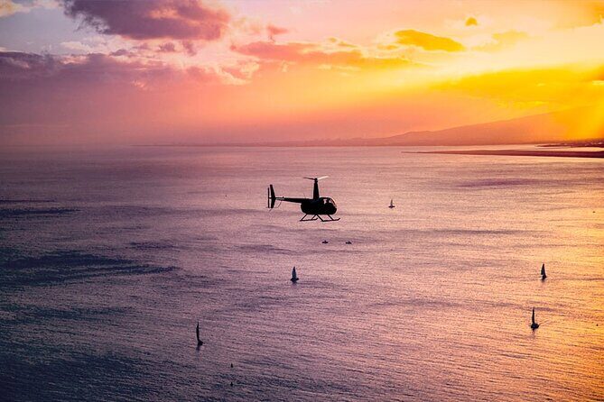 Waikiki Sunset - 50 Min Helicopter Tour - Doors Off or On - Chinaman’s Hat and Ka’a’awa Valley’s Sacred Falls
