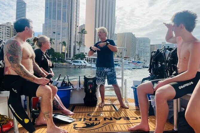Waikiki Two Tank Guided Scuba Diving Adventure: Certified Diver - Waikiki Starts at Ala Wai Small Boat Harbor