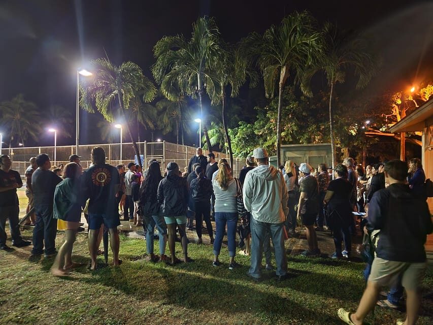 Waikiki: Waikiki Night Marchers Ghostly Walking Tour - What you learn: night marchers, burials, and heiau context